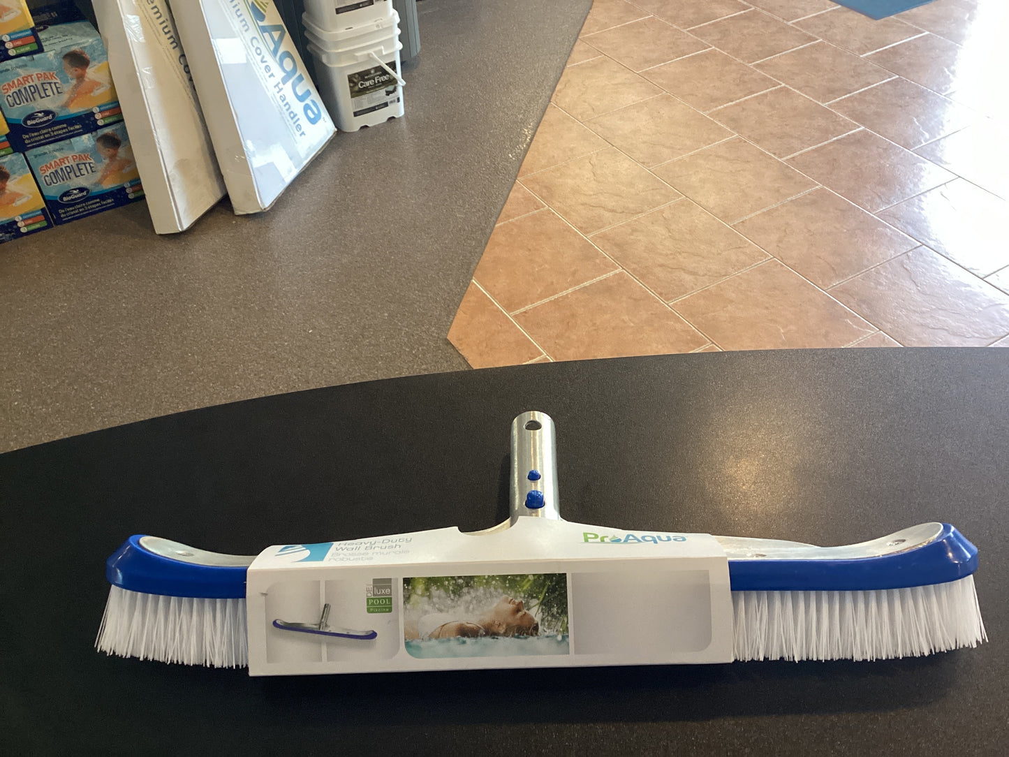 Heavy duty wall brush