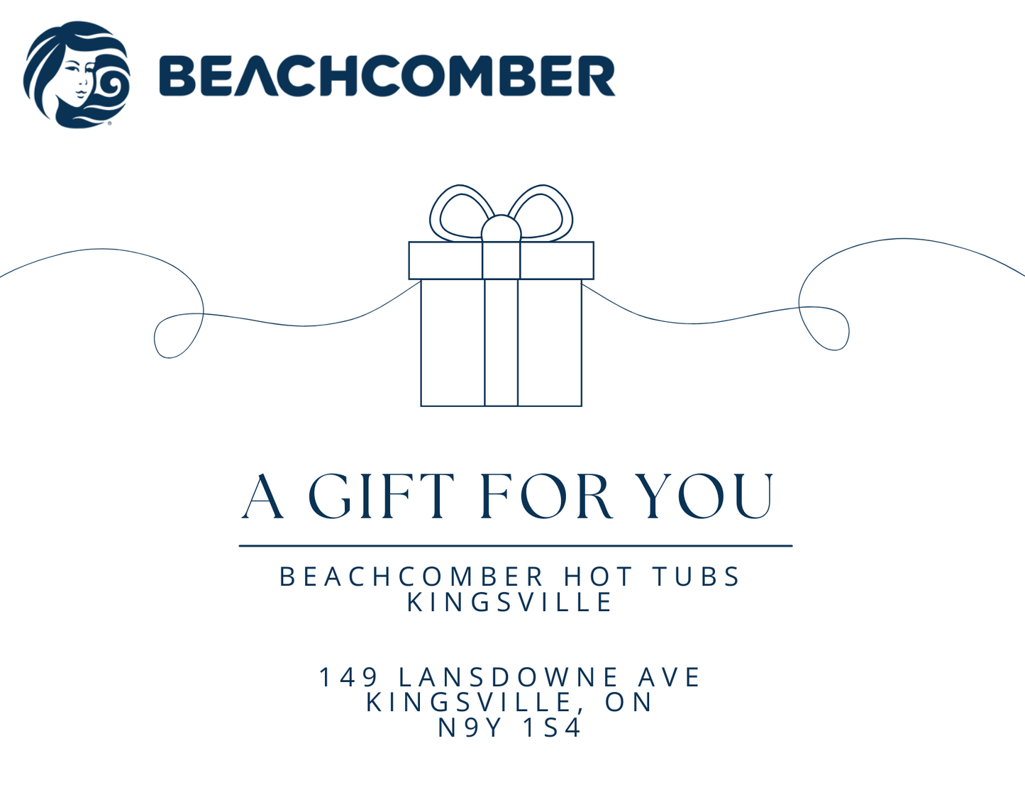 Beachcomber Hot Tubs Kingsville E-Gift Card