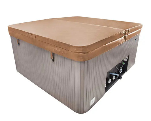 Hot Tub Cover Heatshield 70”x86” TAN - Standard Fold